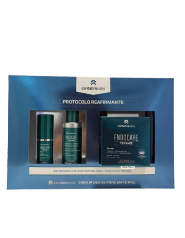 ENDOCARE TENSAGE SERUM ALTA POTENCIA + OJOS RADIANCE PROTOCOLO REAFIRMANTE + REGALO ENDOCARE TENSAGE CREAM