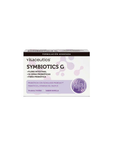 Vitanatur Symbiotics G 14 Sobres | Probióticos y Prebióticos