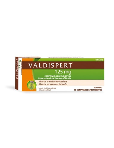 VALDISPERT 125 MG 50 COMP