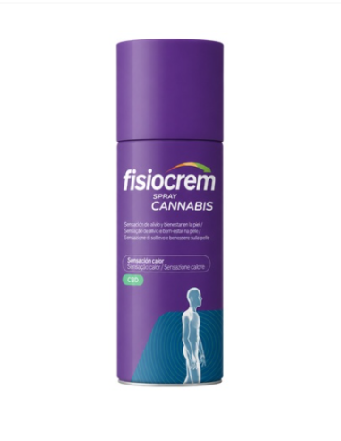 Fisiocrem Spray Cannabis 100 ml | CBD Efecto Calor
