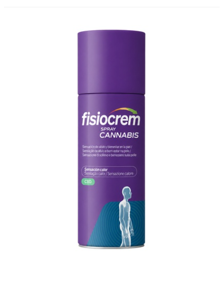 Fisiocrem Spray Cannabis 100 ml | CBD Efecto Calor