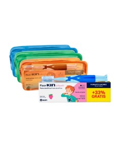 Fluor KIN Infantil Pasta 100 ml + Cepillo + Neceser