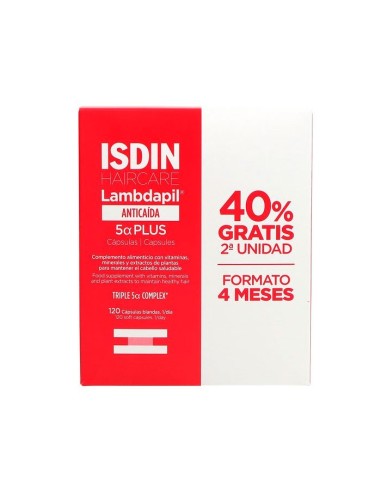 LAMBDAPIL 5 ALFA PLUS 60 CAPSULAS BLANDAS PACK AHORRO 2ªU AL 40%
