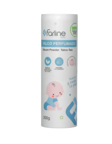 TALCO PERFUMADO FARLINE 200 GR