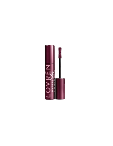 LOVRÉN HYPER COLOR MÁSCARA DE PESTAÑAS BURGUNDY DEFINICIÓN Y VOLUMEN 12 ML