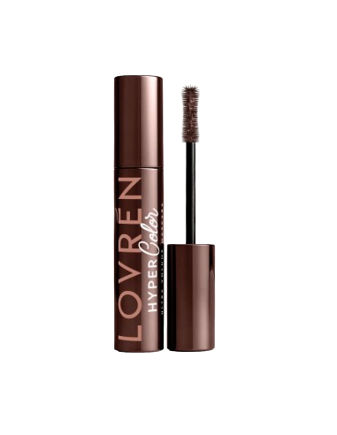 LOVRÉN HYPER COLOR MÁSCARA DE PESTAÑAS MARRÓN DEFINICIÓN Y VOLUMEN 12 ML