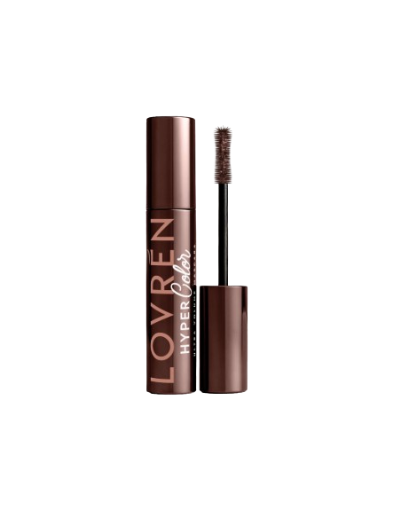 LOVRÉN HYPER COLOR MÁSCARA DE PESTAÑAS MARRÓN DEFINICIÓN Y VOLUMEN 12 ML