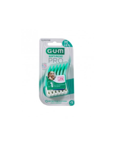 GUM SOFT-PICKS PRO MEDIUM 30 UNIDADES