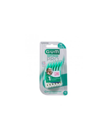 GUM SOFT-PICKS PRO MEDIUM 30 UNIDADES