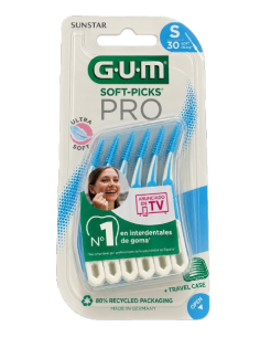 GUM SOFT-PICKS PRO SMALL 30 UNIDADES
