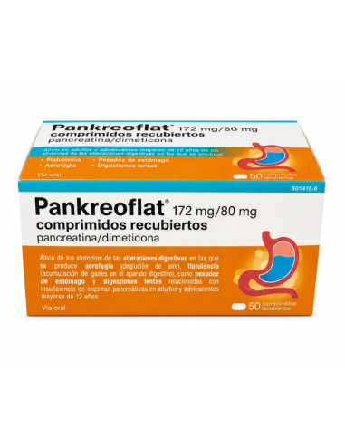 PANKREOFLAT 50 GRAGEAS