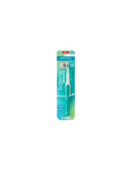 CEPILLO DENTAL ADULTO BALENE BY BEXIDENT MEDIO AGUAMARINA