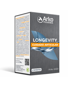 ARKOPHARMA LONGEVITY CUIDADO ARTICULAR 60 CAPSULAS