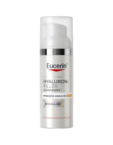 EUCERIN HYALURON-FILLER + LONGEVITY EPIGENETIC CREMA DE DÍA SPF 30+