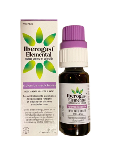 Iberogast Elemental Gotas Orales 20 ml | Digestión