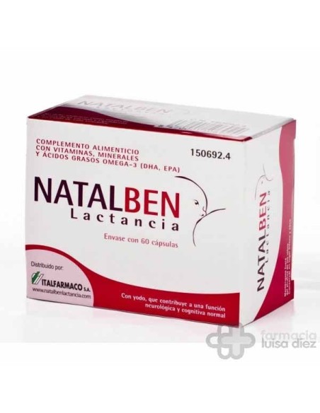 NATALBEN LACTANCIA 60CAPSULAS