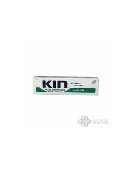 KIN PASTA DENTÍFRICA CON FLUOR Y ALOE 125 ML