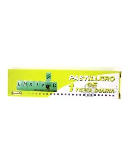 PASTILLERO SEMANAL 1 TOMA DIARIA LA PASTILLA
