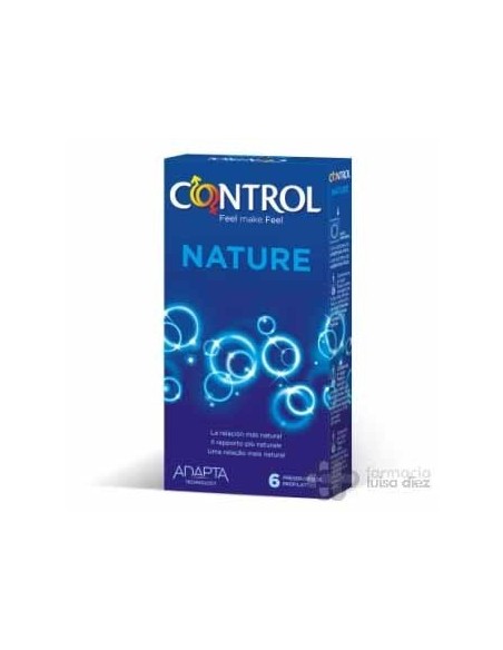 PRESERVATIVOS CONTROL NATURE 6 UNIDADES