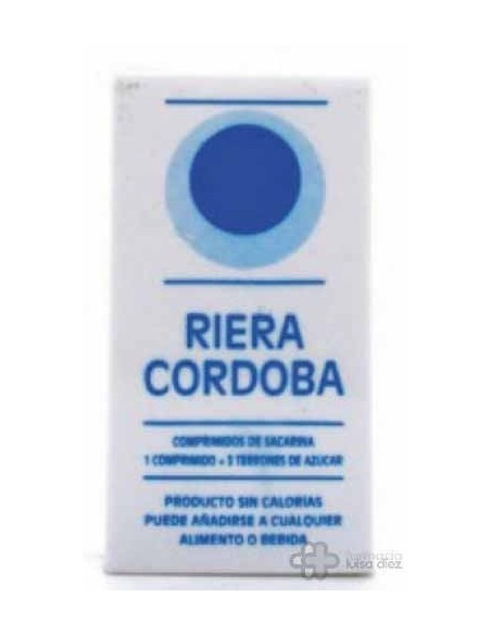 SACARINA RIERA CORDOBA 200 U.
