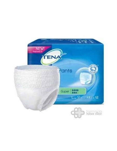 TENA PANTS MAXI GRANDE 10 UNIDADES
