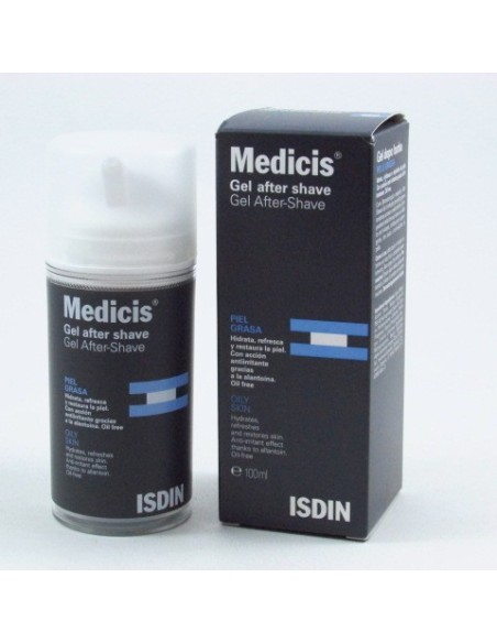 MEDICIS AFTERSHAVE GEL ESPECIAL PIEL GRASA   100 ML.