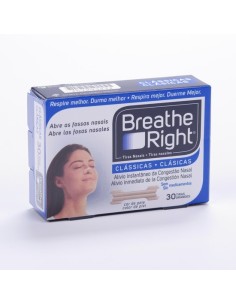 BREATHE RIGHT   COLOR TALLA GRANDE 30 UNIDADES