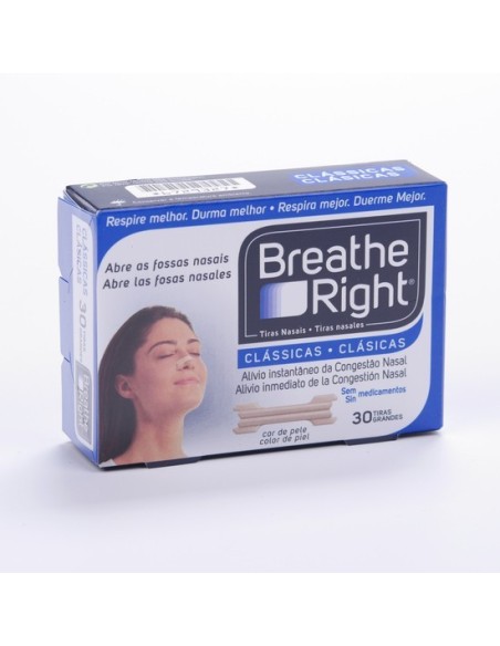 BREATHE RIGHT   COLOR TALLA GRANDE 30 UNIDADES