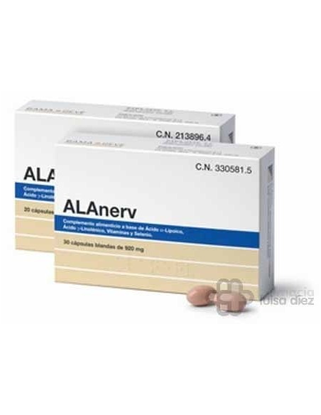 ALANERV   30 CAPS BLANDAS