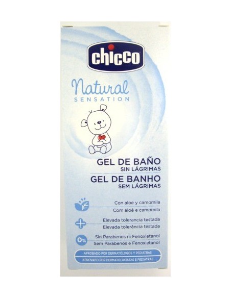 CHICCO NATURAL SENSATION GEL DE BAÑO   200 ML