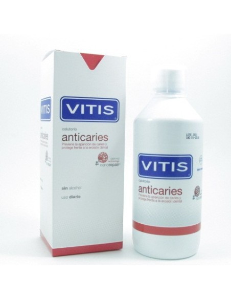 VITIS ANTICARIES COLUTORIO BUCAL   500 ML