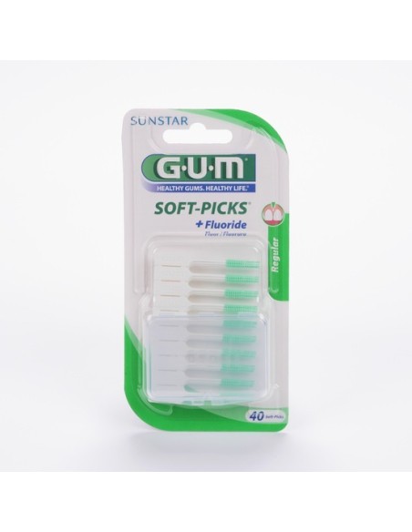GUM INTERDENTAL SOFT PICKS  REGULAR 40 UNIDADES