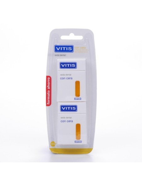 VITIS SEDA CON CERA DUPLO  50 METROS X 2 UNIDADES