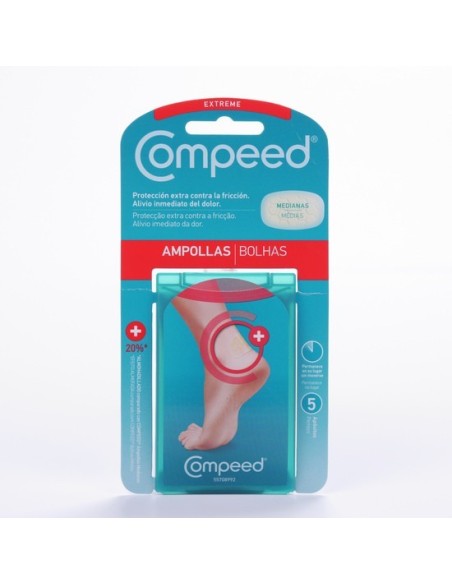 COMPEED EXTREME AMPOLLAS MEDIANAS   5 UNIDADES
