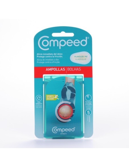COMPEED AMPOLLAS PLANTA DEL PIE 5 UNIDADES