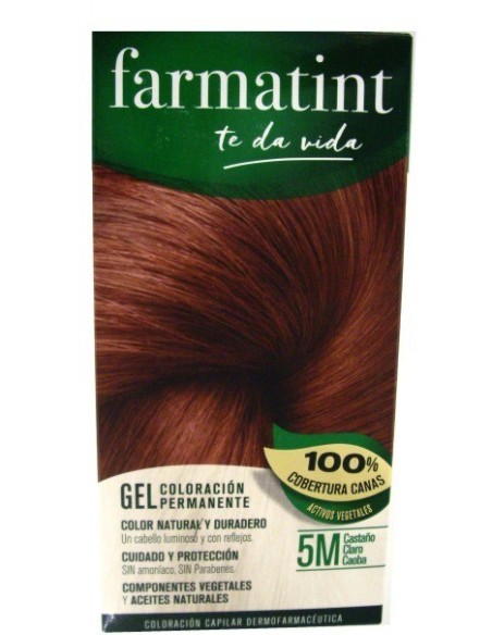 FARMATINT TINTE CASTAÑO CLARO CAOBA 5M