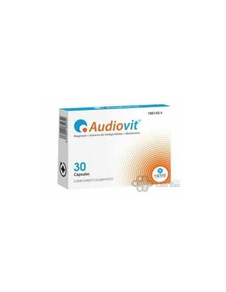 AUDIOVIT 30 CAP MAGNESIO+GINKGO+MELATONINA