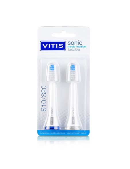 VITIS SONIC RECAMBIO CEPILLO ELÉCTRICO S10/S20 MEDIUM