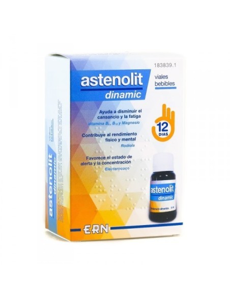 ASTENOLIT DINAMIC VIALES BEBIBLES   12 VIALES