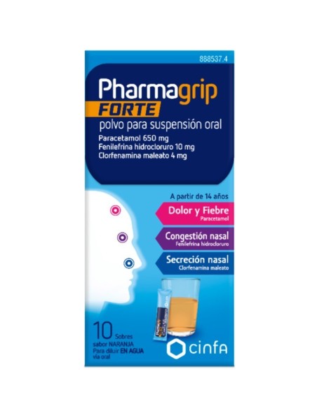 PHARMAGRIP FORTE 10 SOBRES