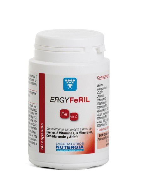 NUTERGIA ERGYFERIL 60 CAPSULAS