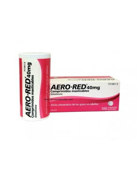 AERO RED 40 MG 100 COMPR MASTICABLES