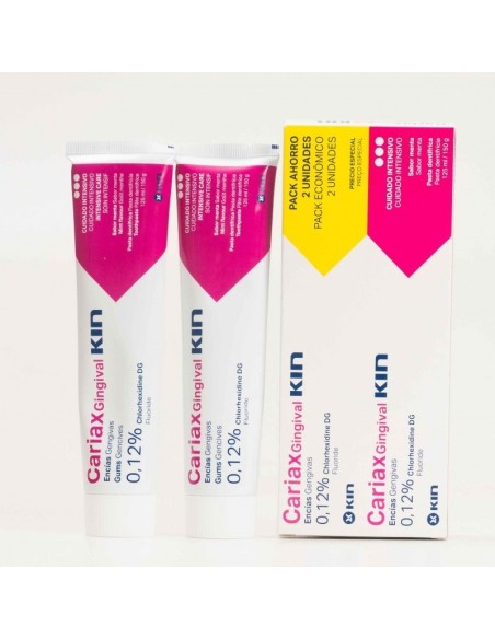 CARIAX GINGIVAL PASTA DUPLO 2 X125 ML