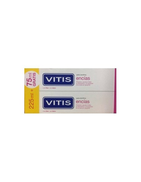 VITIS DUPLO PASTA DENTIFRICA ENCIAS 150 ML + 150 ML