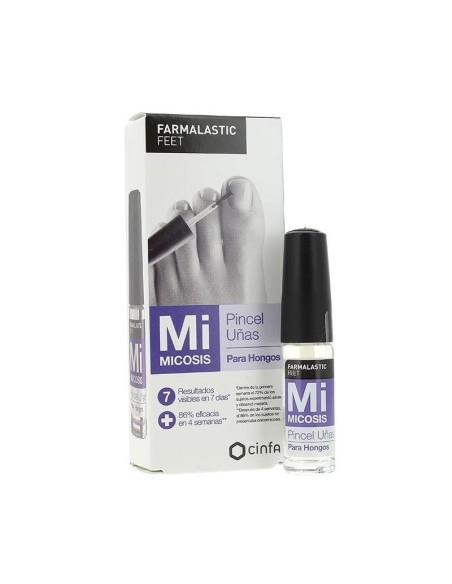 FARMALASTIC FEET MICOSIS TRATAMIENTO HONGOS UÑAS   PINCEL 4 ML