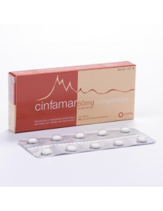 CINFAMAR AD 50 MG 10 COMP               