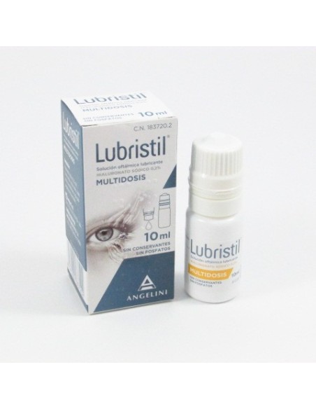 LUBRISTIL SOLUCION OFTALMICA LUBRICANTE   10 ML MULTIDOSIS