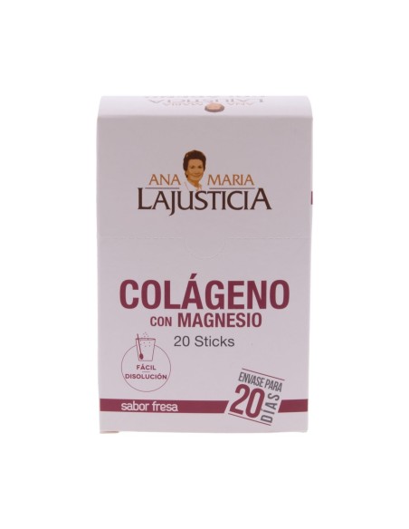 COLAGENO CON MAGNESIO STICKS   FRESA 20 STICKS