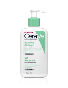 CERAVE GEL LIMPIADOR ESPUMOSO 473 ML    