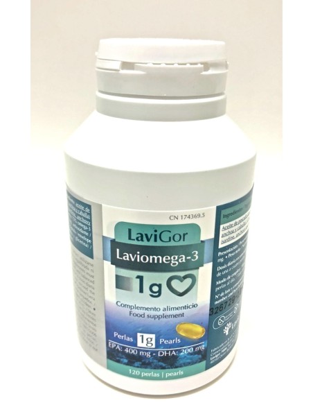 LAVIGOR LAVIOMEGA 3  120 PERLAS